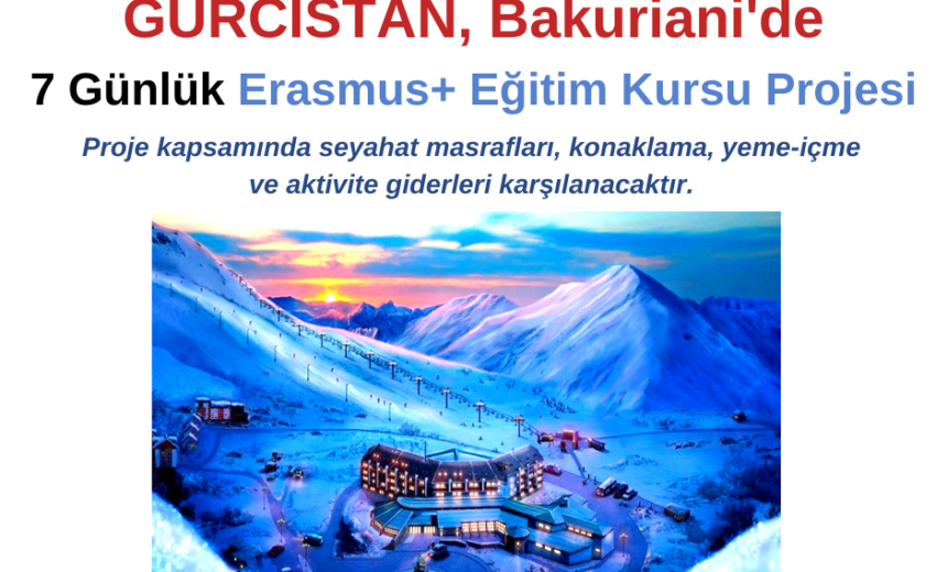 Gürcistan 7 Günlük Erasmus+ Eğitim Kursu img
