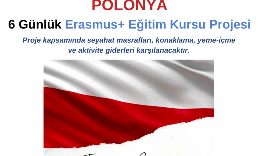 Polonya 6 Günlük Erasmus+ Training Course img