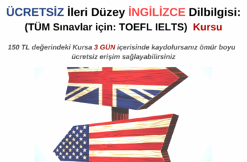 İleri Düzey İngilizce Dilbilgisi Testleri (TÜM Sınavlar için: TOEFL IELTS)