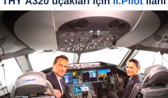 THY A320 uçakları için ikinci pilot ilan başvuru şartları
