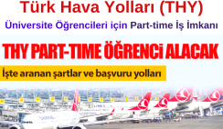 THY Üniversite Öğrencileri için Part-time Çalışma İmkanı Sunuyor