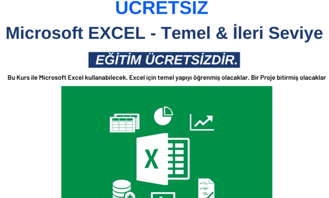 Microsoft Excel – Temel & İleri Seviye | Ücretsiz Eğitime Kaydolun img