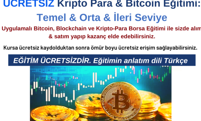 Kripto Para & Bitcoin Eğitimi – Ücretsiz | Temel & Orta & İleri Seviye img