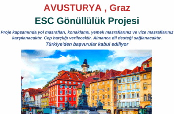 Avusturya , Graz Gönüllülük Projesi Avusturya , Graz Gönüllülük Projesi