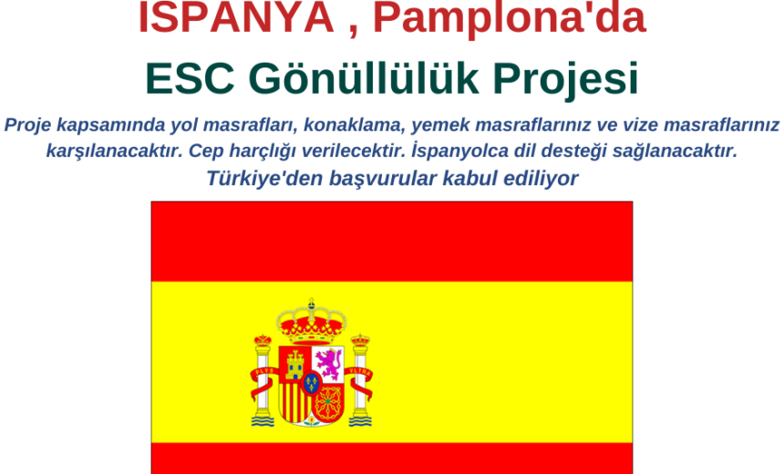 Ispanya , Pamplona ESC Gönüllülük Projesi img