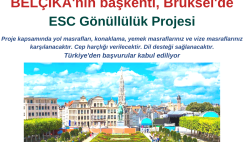 Belçika başkenti Brüksel ESC Gönüllülük Projesi Belçika başkenti Brüksel ESC Gönüllülük Projesi