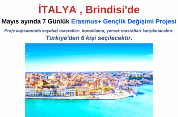 İtalya , Brindisi’de Gençlik Değişimi Projesi – Acil Katılımcılar Aranıyor