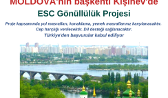 Moldova’nın başkenti Kişinev’de Erasmus+ Gönüllülük Projesi Moldova’nın başkenti Kişinev’de Erasmus+ Gönüllülük Projesi