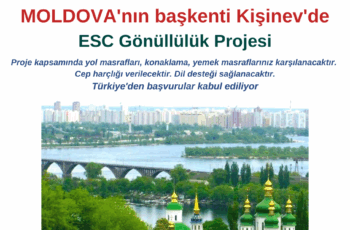 Moldova’nın başkenti Kişinev’de Erasmus+ Gönüllülük Projesi Moldova’nın başkenti Kişinev’de Erasmus+ Gönüllülük Projesi