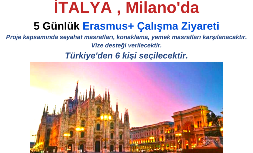 İtalya, Milano’da 5 Günlük Erasmus+ Çalışma Ziyareti img