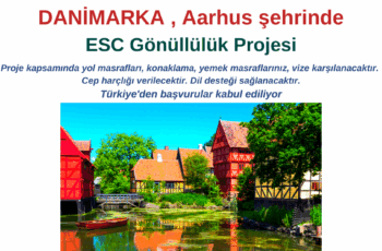 Danimarka , Aarhus şehrinde ESC Gönüllülük Projesi Danimarka , Aarhus şehrinde ESC Gönüllülük Projesi