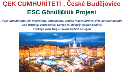 Çek Cumhuriyeti , České Budějovice şehrinde ESC Gönüllülük Projesi Çek Cumhuriyeti , České Budějovice şehrinde ESC Gönüllülük Projesi