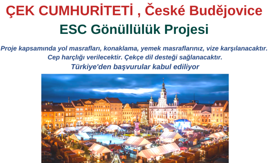 Çek Cumhuriyeti , České Budějovice şehrinde ESC Gönüllülük Projesi img