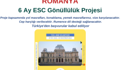 Romanya 6 Ay Gönüllülük Projesi Romanya 6 Ay Gönüllülük Projesi