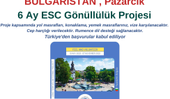 Bulgaristan , Pazarcık 6 Ay Gönüllülük Projesi Bulgaristan , Pazarcık 6 Ay Gönüllülük Projesi