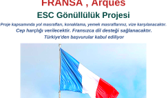 Fransa , Arques – ESC Gönüllülük Projesi Fransa , Arques – ESC Gönüllülük Projesi
