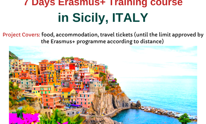 7 Days Erasmus+ Training course in Sicily – Italy img