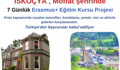 İskoçya 7 Günlük Erasmus+ Eğitim Kursu