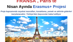 Fransa , Paris Nisan ayında Erasmus+ Porojesi Fransa , Paris Nisan ayında Erasmus+ Porojesi