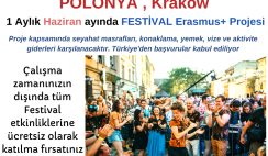 Polonya , Krakow Haziran ayında 1 Aylık Festival Gönüllülük Projesi Polonya , Krakow Haziran ayında 1 Aylık Festival Gönüllülük Projesi