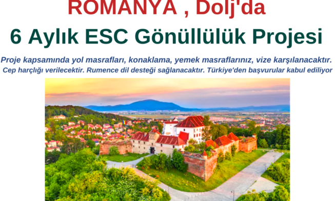 Romanya , Dolj 6 Ay Gönüllülük Projesi img