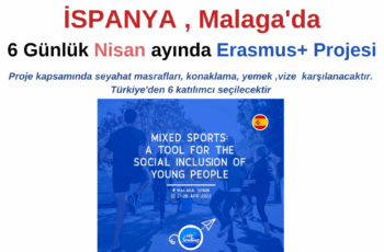 İspanya , Malaga 6 Günlük Erasmus+ Projesi