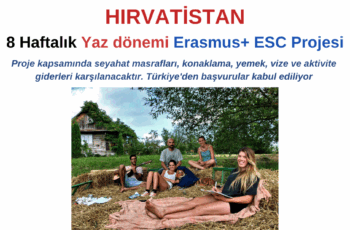 Hırvatistan Yaz Dönemi 8 Haftalık Gönüllülük Projesi Hırvatistan Yaz Dönemi 8 Haftalık Gönüllülük Projesi
