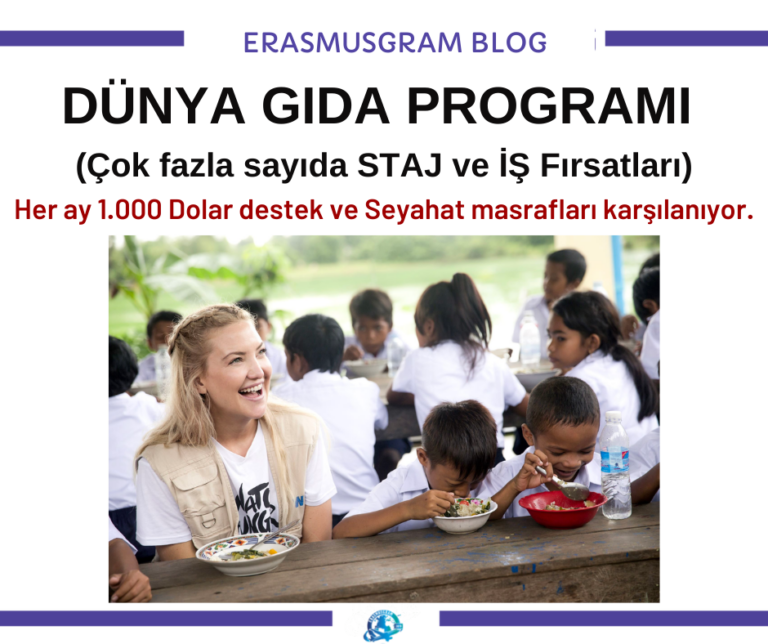 Dünya Gıda Staj ve İş Programları – 1000 Dolar Destek