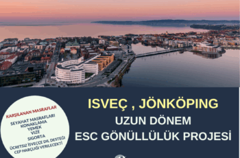 İsveç , Jönköping Uzun Dönem Gönüllülük Projesi