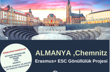 Almanya , Chemnitz Erasmus+ Gönüllülük Projesi