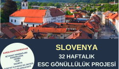 Slovenya , Domžale 32 Haftalık Erasmus+ Projesi