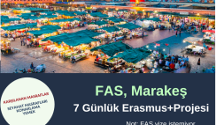 Fas , Marakeş 7 Günlük Erasmus+ Projesi