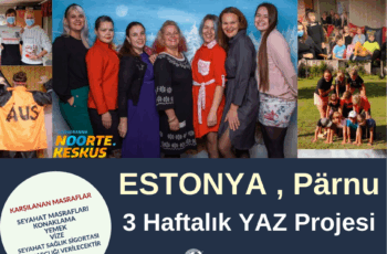 Estonya , Pärnu 3 Haftalık Yaz Projesi
