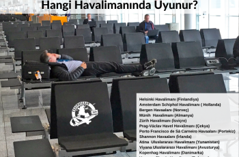 Avrupa’da En Rahat Hangi Havalimanında Uyunur?