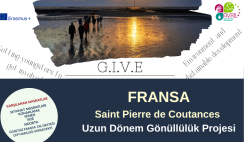 Fransa , Saint Pierre de Coutances Uzun Dönem Gönüllülük Projesi
