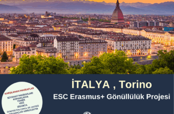 İtalya , Torino ESC Gönüllülük Projesi