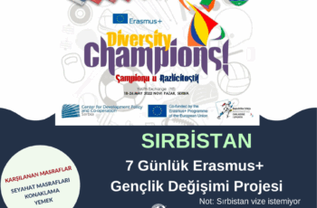 Sırbistan , Novi Pazar’da 7 Günlük Erasmus+ Gençlik Değişimi