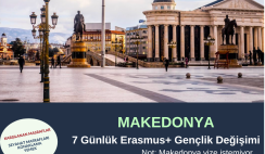 Makedonya , Struga 7 Günlük Gençlik Değişimi Projesi