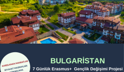 Bulgaristan Bansko 7 Günlük Erasmus+ Gençlik Değişimi