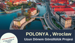 Polonya , Wroclaw Uzun Dönem Erasmus+ Gönüllülük Projesi