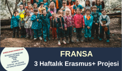 Fransa Temmuz ayında 3 Haftalık Gönüllülük Projesi
