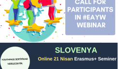 Slovenya 21 Nisan Online Seminer