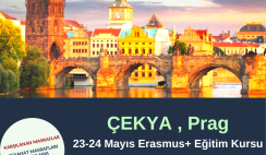 Çekya , Prag 23-24 Mayıs Erasmus+ Eğitim Kursu