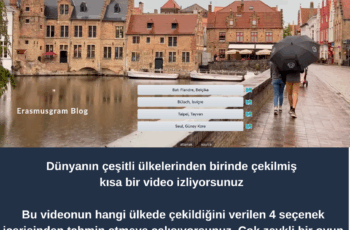 Explordle.com ile hangi ülke/şehir tahmin et oyunu