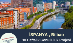 İspanya , Bilbao 10 Haftalık Gönüllülük Projesi