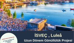 İsveç , Luleå Uzun Dönem Gönüllülük Projesi