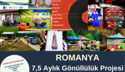 Romanya 7,5 Aylık ESC Gönüllülük Projesi