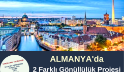 Almanya , Fürstenwalde 2 Farklı ESC Gönüllülük Projesi