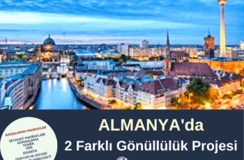 Almanya , Fürstenwalde 2 Farklı ESC Gönüllülük Projesi