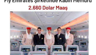 Fly Emirates Şirketinde Kabin Memuru – 2.660 Dolar Maaş